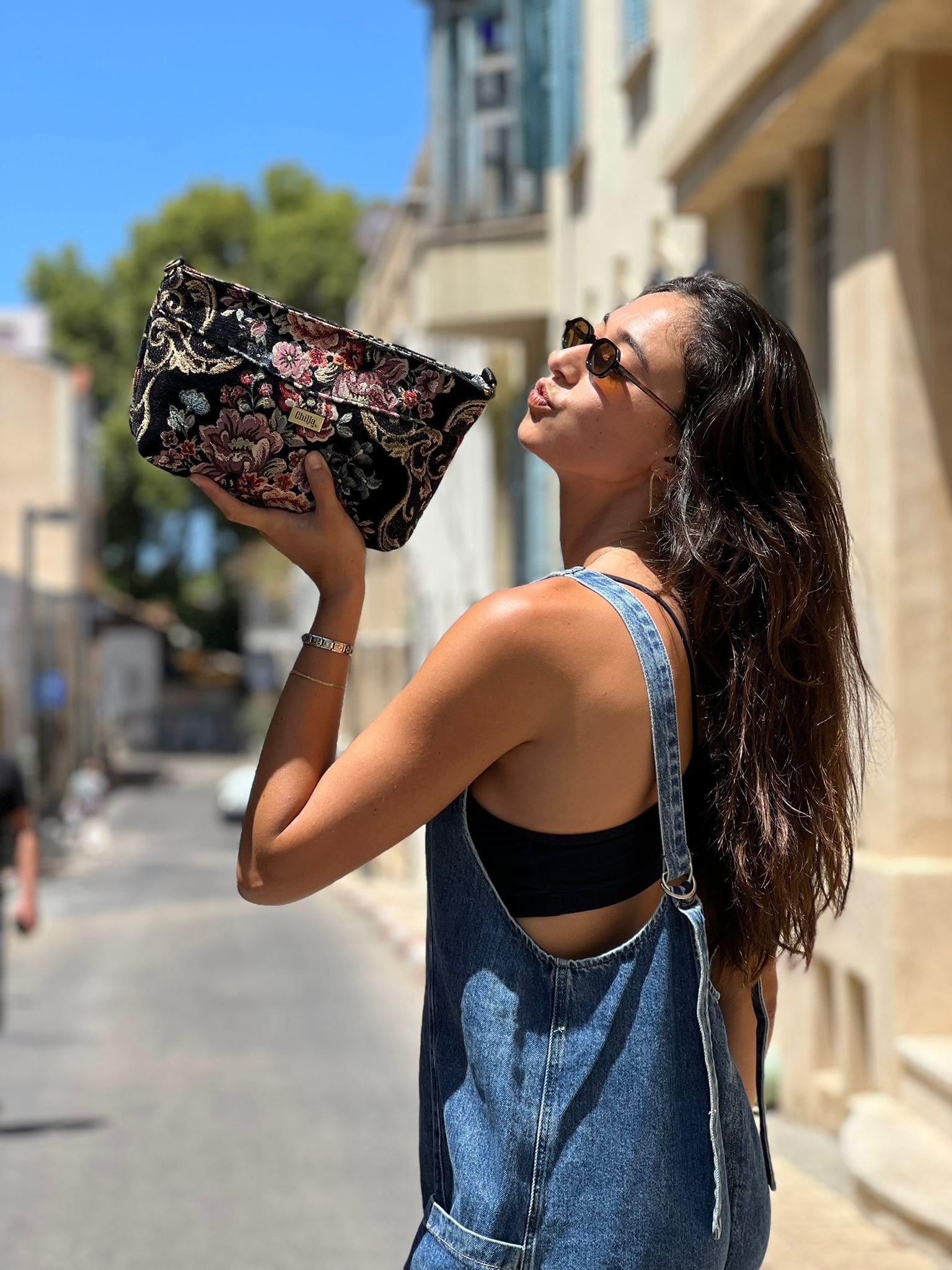 תיק צד/ קלאץ' רחל וינטייג'