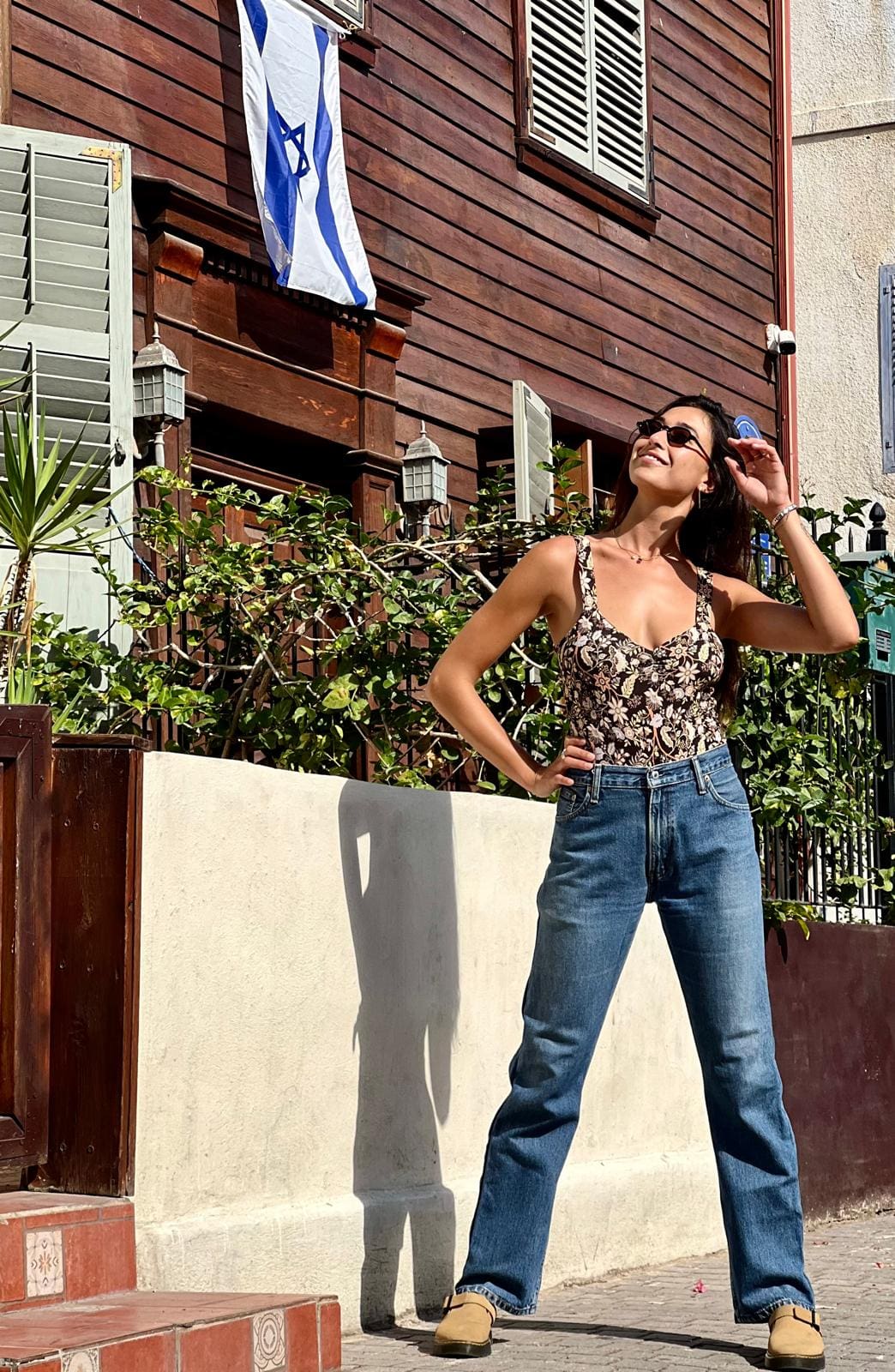 טופ שובל חדש פרחוני היסטרי