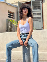 טופ שובל חדש לבן חגיגי