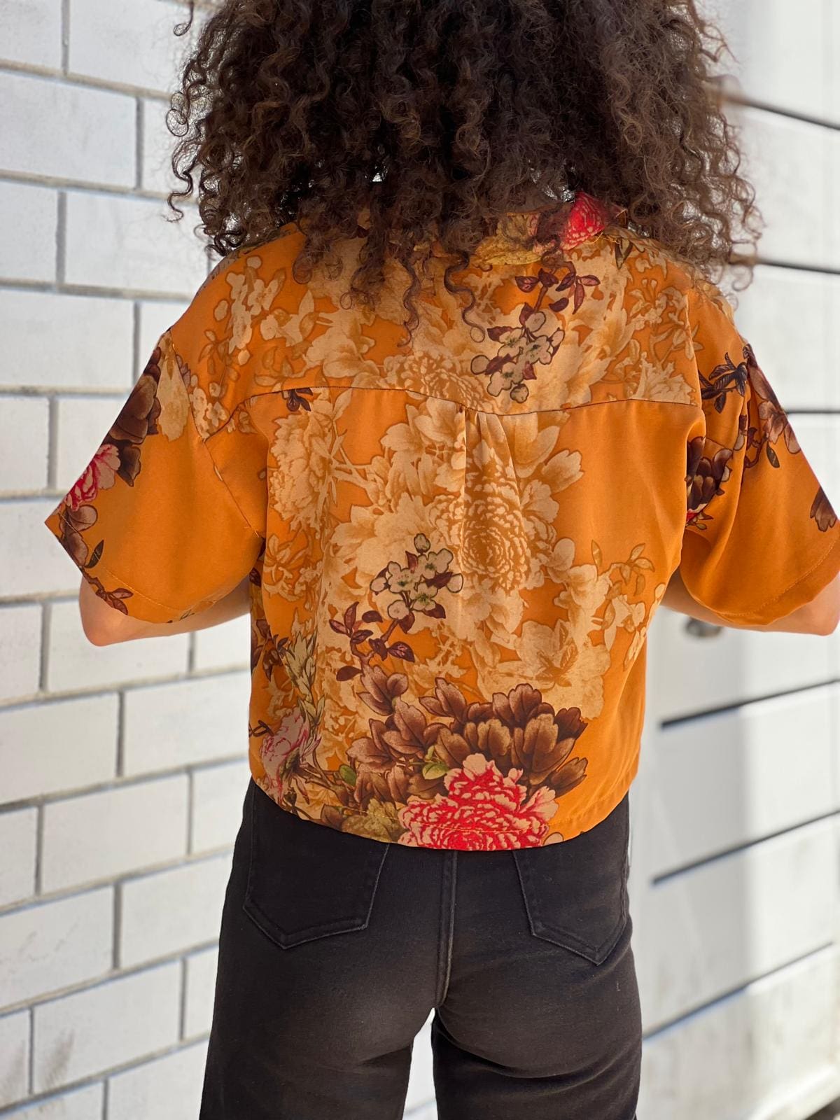 חולצה מכופתרת אוברסייז ליב