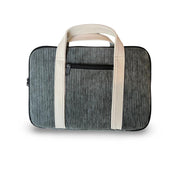 תיק לאייפד ירוק אפור קורדרוי