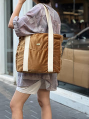 תיק צד גדול ללימודים NOKO קטיפה