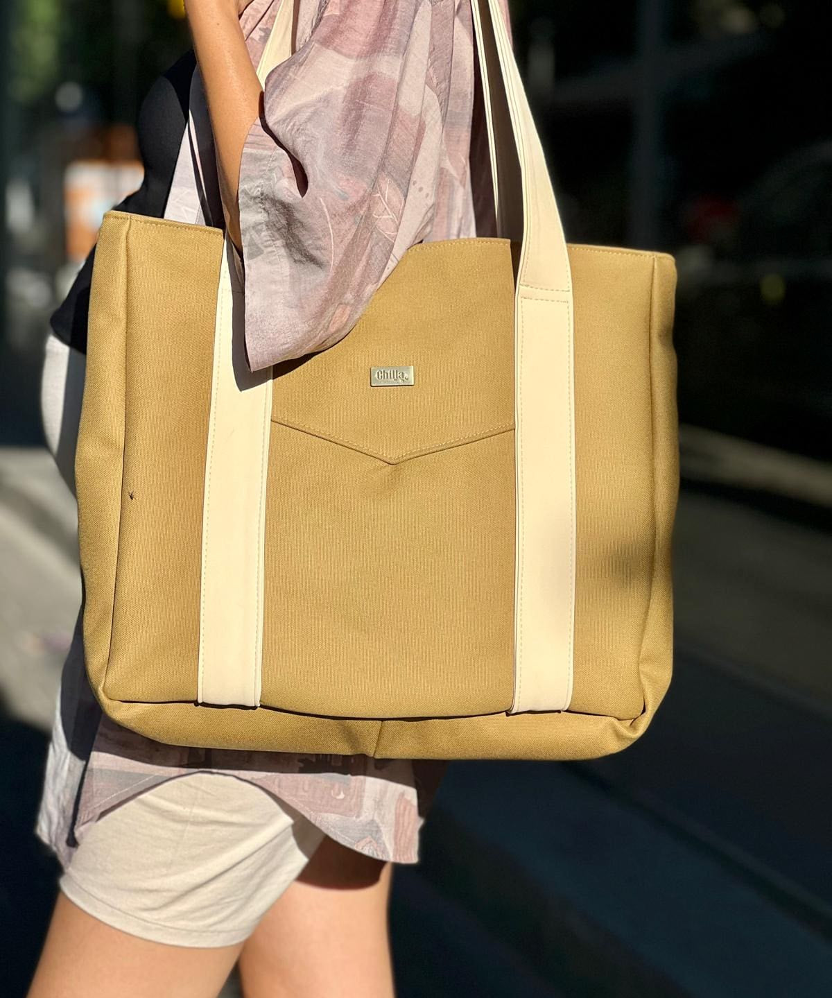 תיק צד NOKO חרדל קנבס