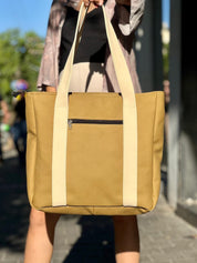 תיק צד NOKO חרדל קנבס