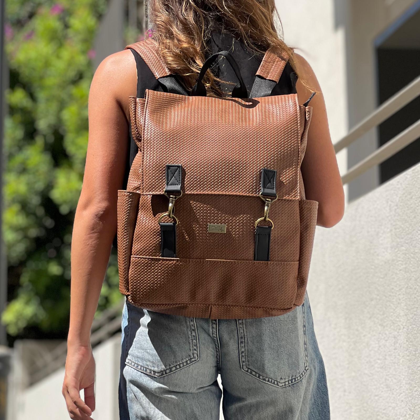 Retro Braided Unicorn Backpack