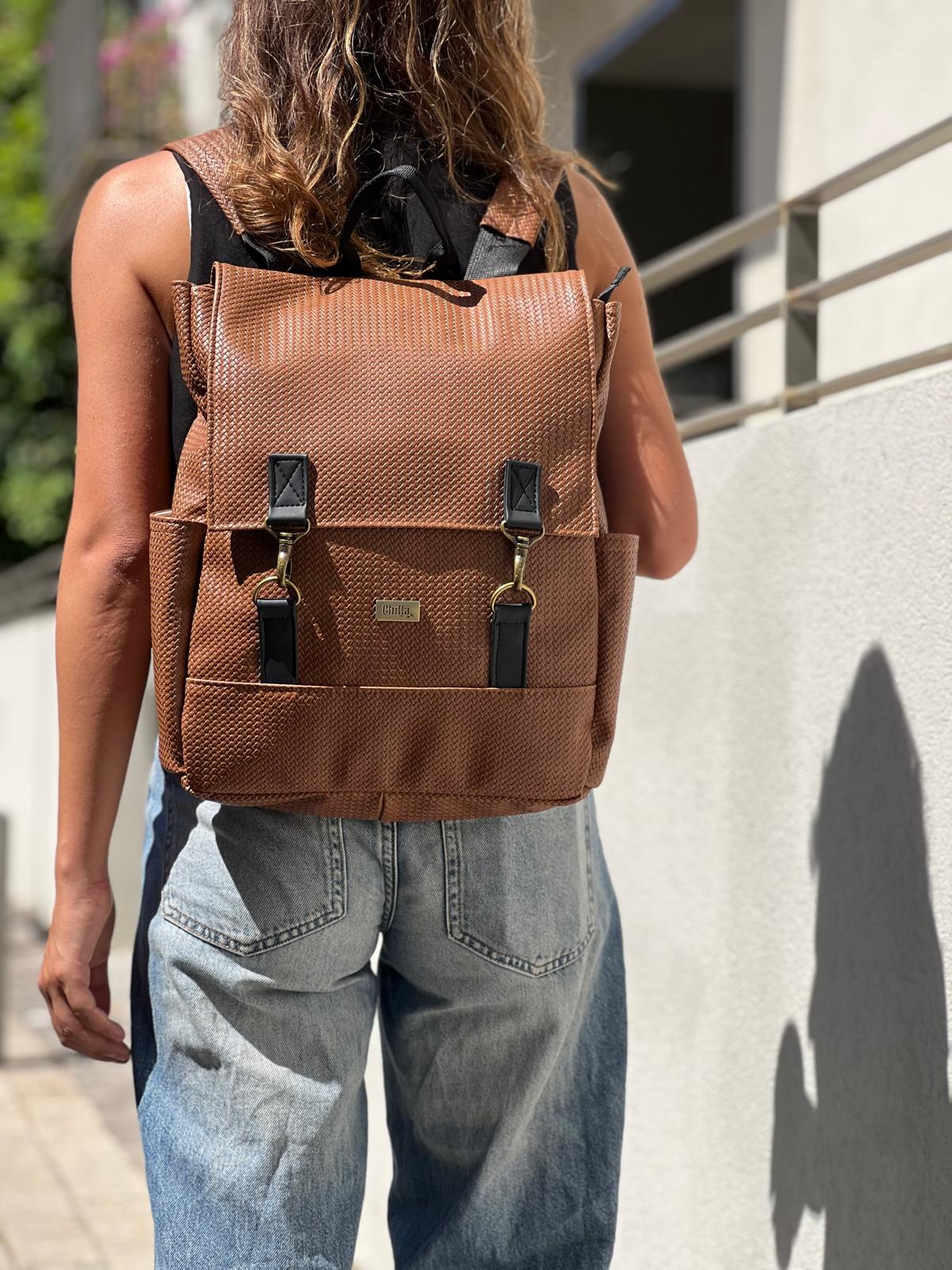 Retro Braided Unicorn Backpack