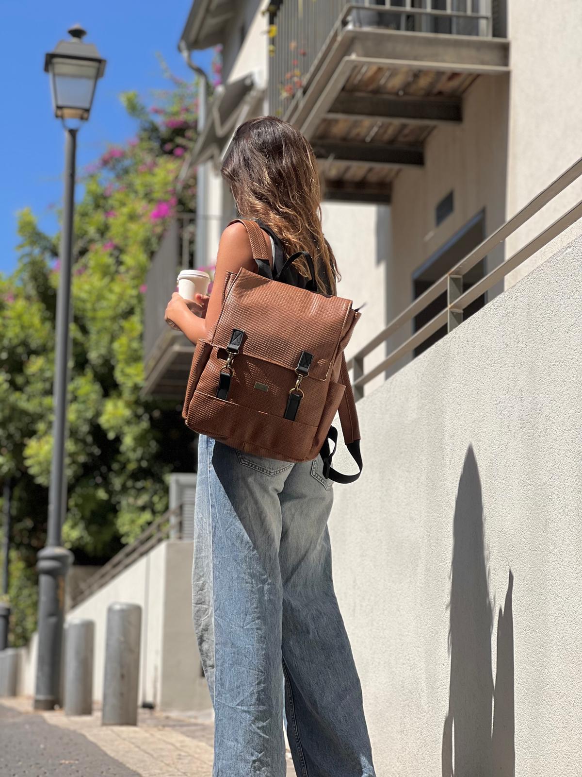 Retro Braided Unicorn Backpack