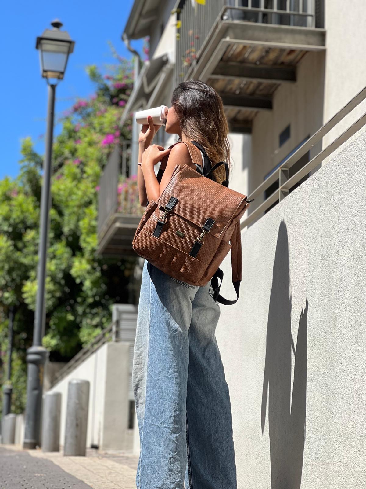 Retro Braided Unicorn Backpack