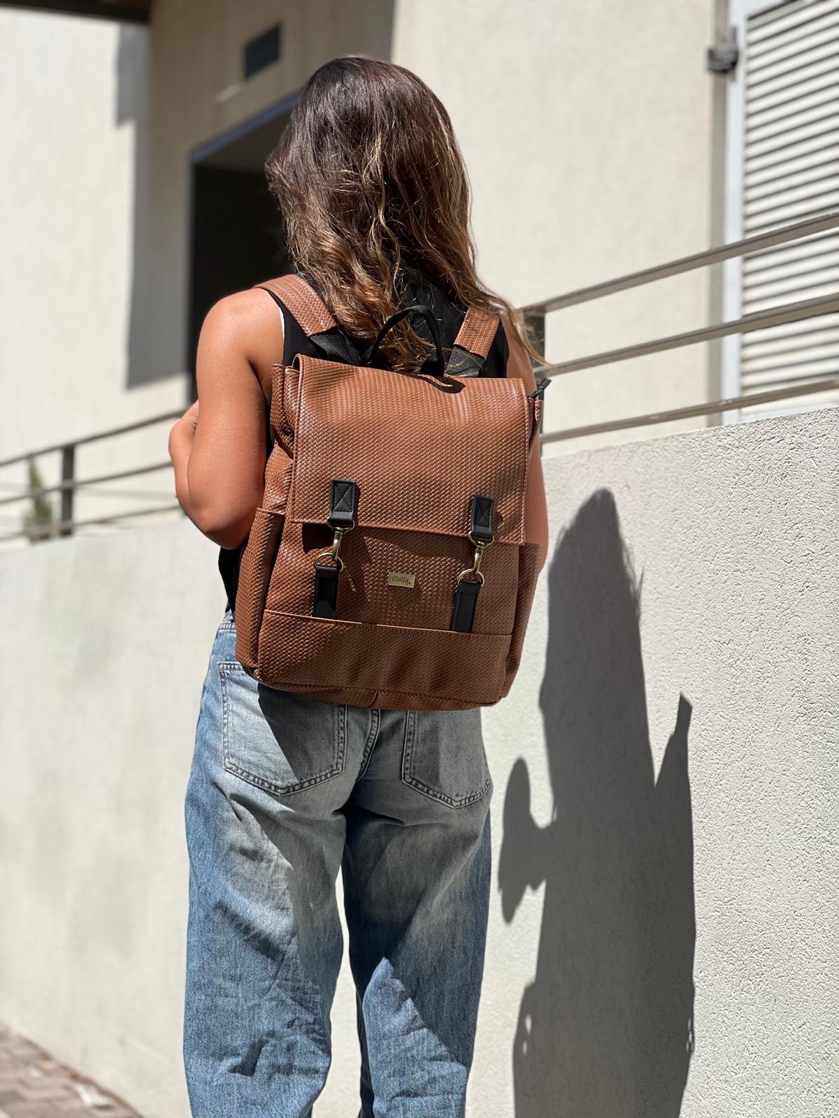 Retro Braided Unicorn Backpack