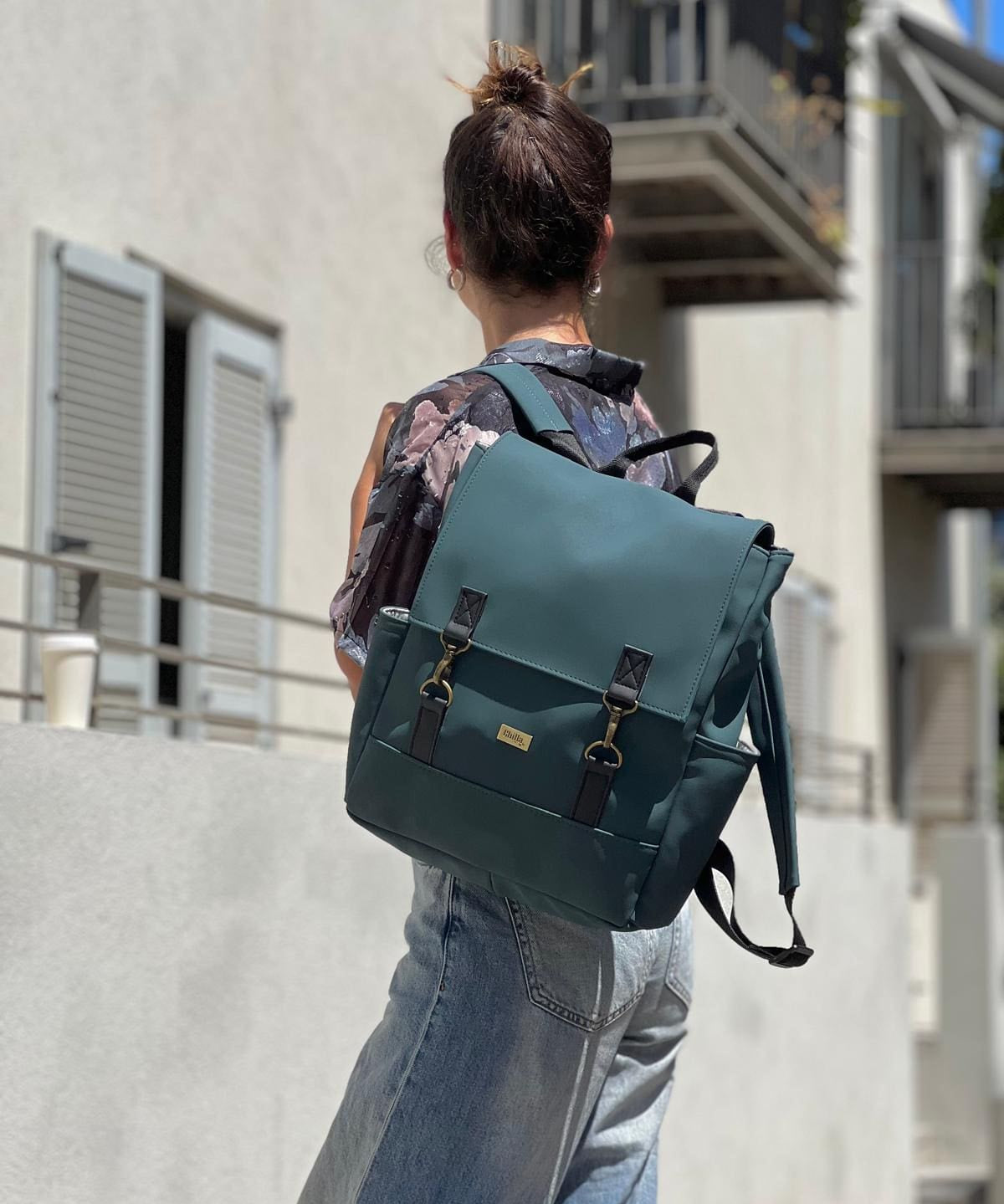 תיק גב Unicorn ירוק נובוק