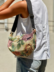 תיק צד ויטל וינטיג' שמנת חדש