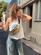 פאוץ' רוני גדול שמפניה מטאלית