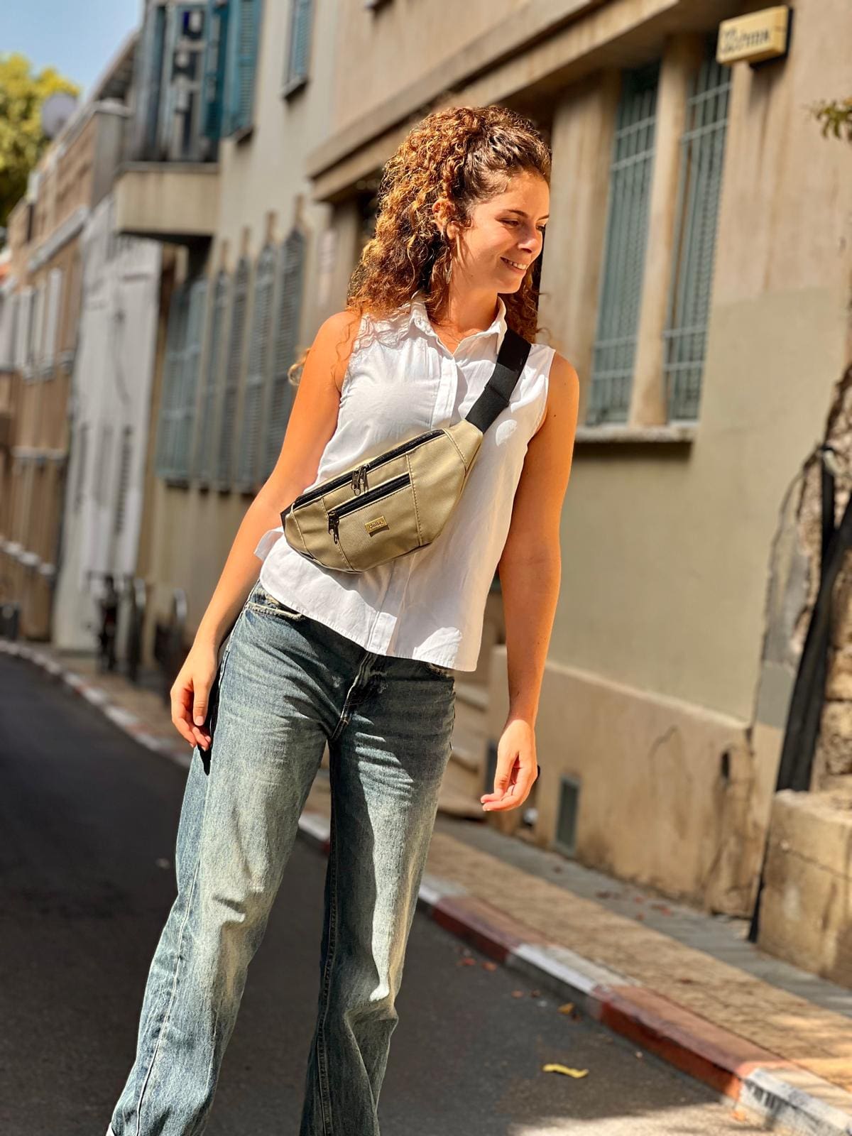 פאוץ' רוני גדול שמפניה מטאלית