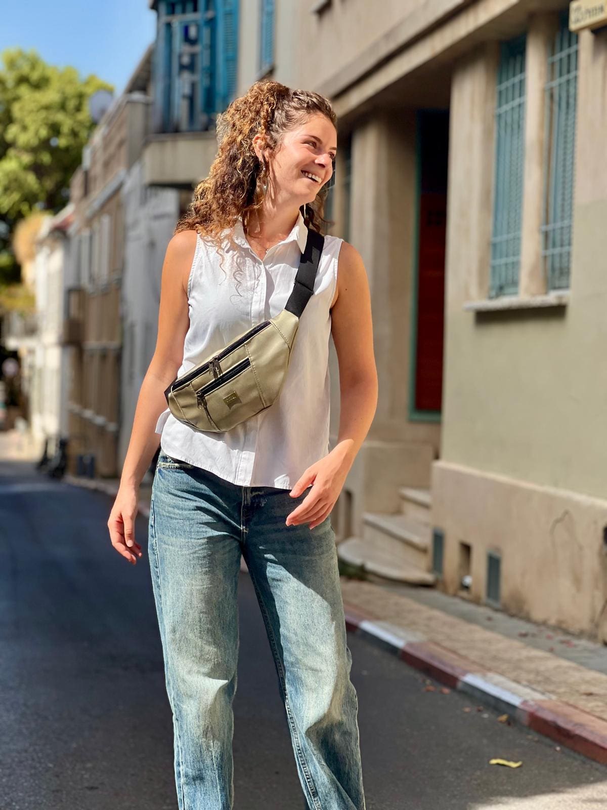 פאוץ' רוני גדול שמפניה מטאלית