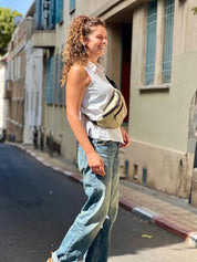 פאוץ' רוני גדול שמפניה מטאלית