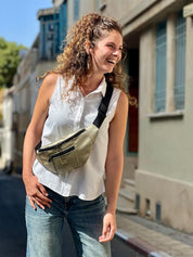 פאוץ' רוני גדול שמפניה מטאלית