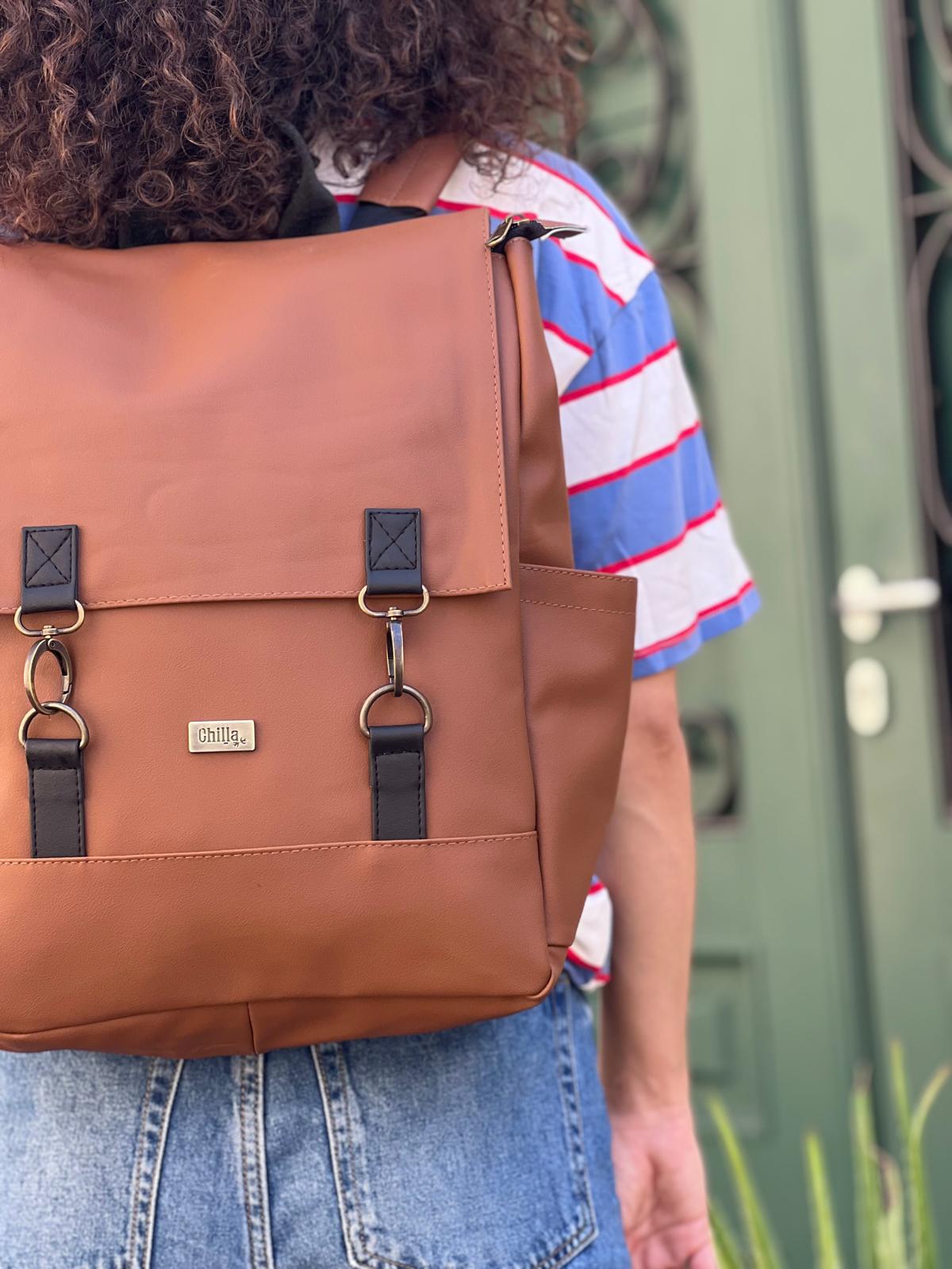 Matte Camel Unicorn Backpack