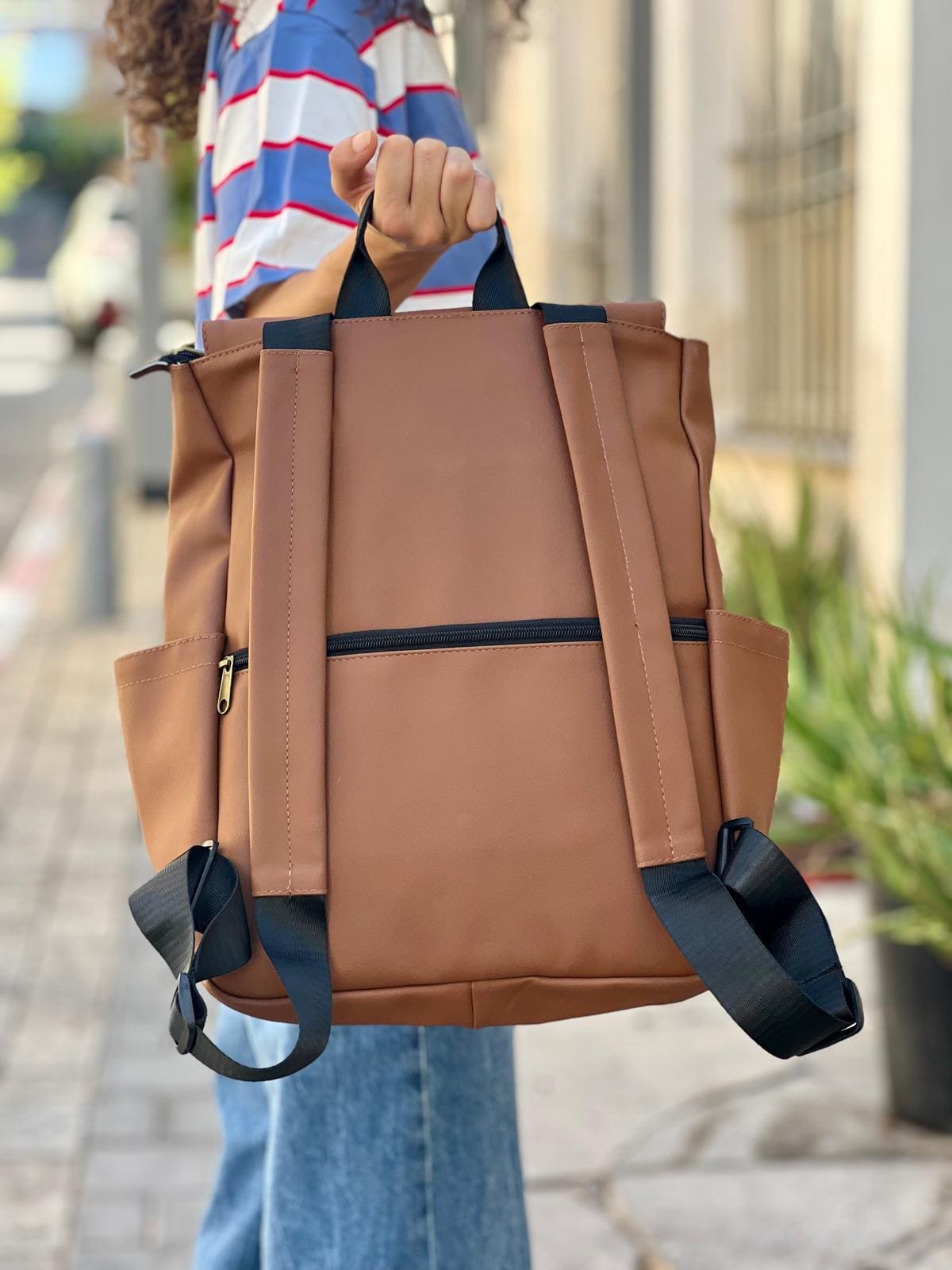 תיק גב Unicorn קאמל מט