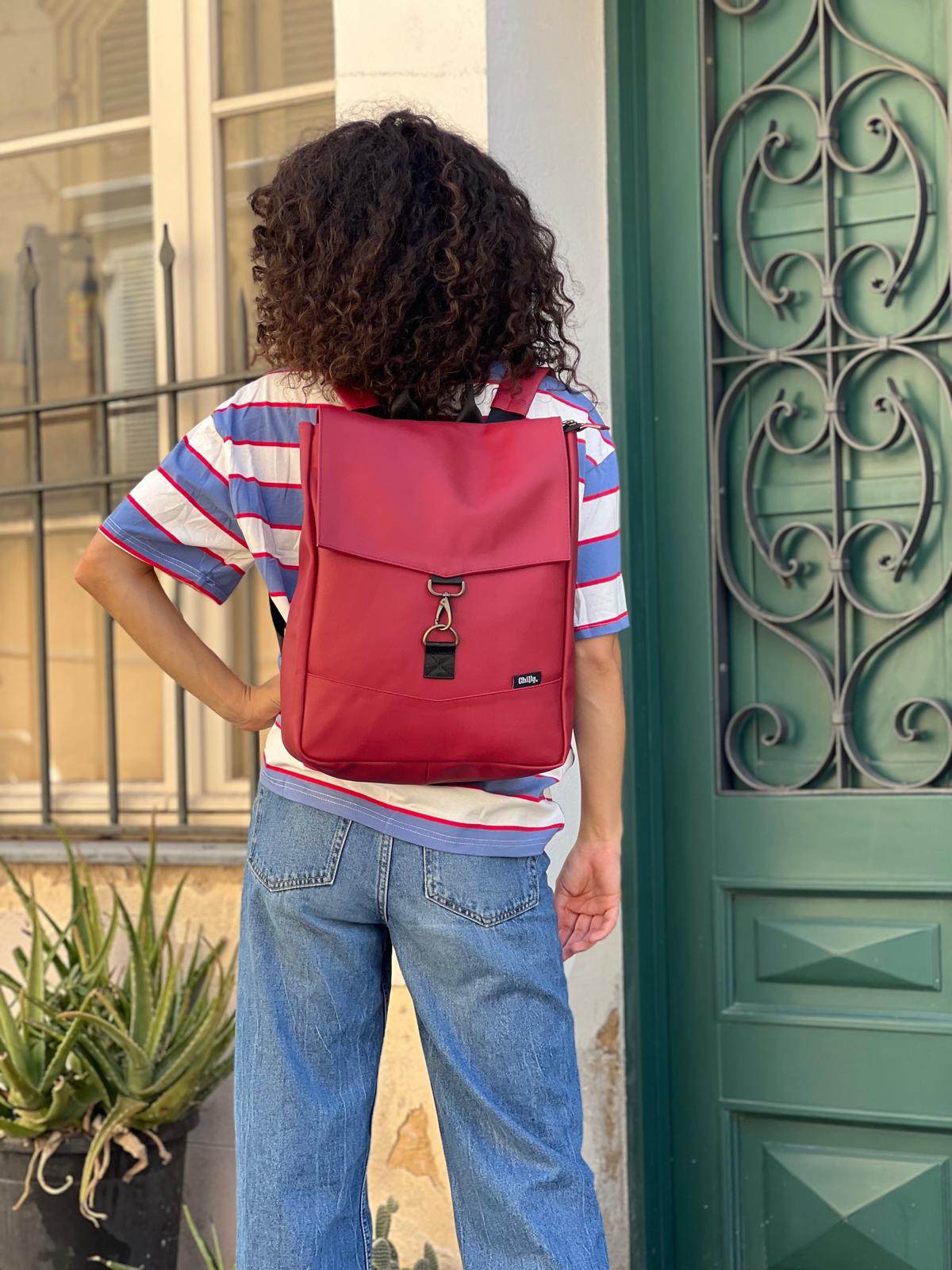 Pomegranate Medium Students Backpack