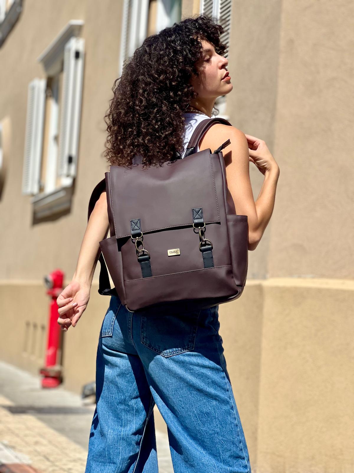 Chocolate Brown Unicorn Backpack