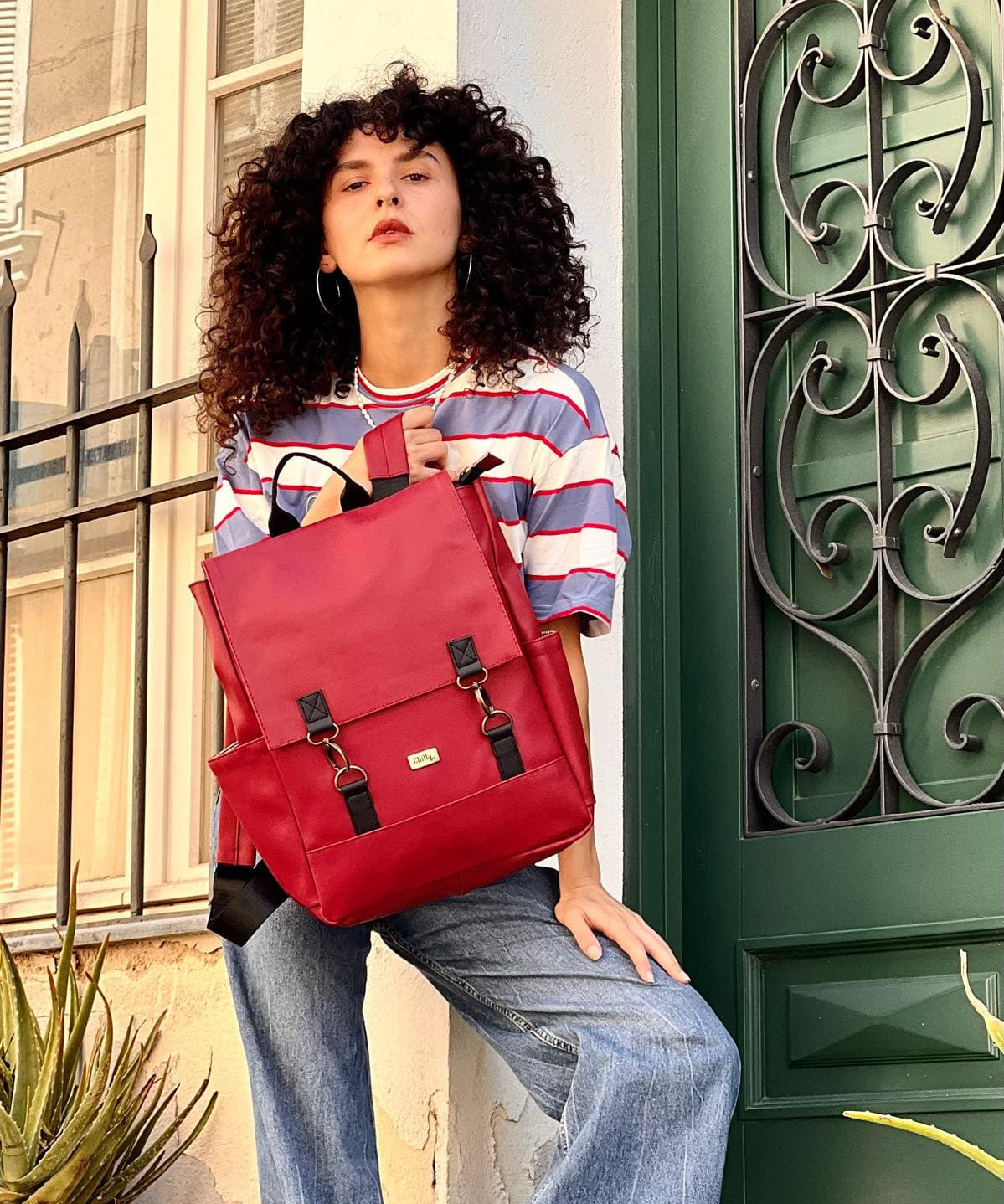 תיק גב Unicorn רימון