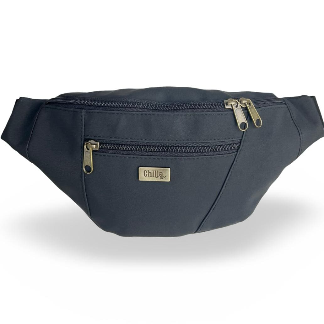 Black Nubuck Large Roni Fanny Pack