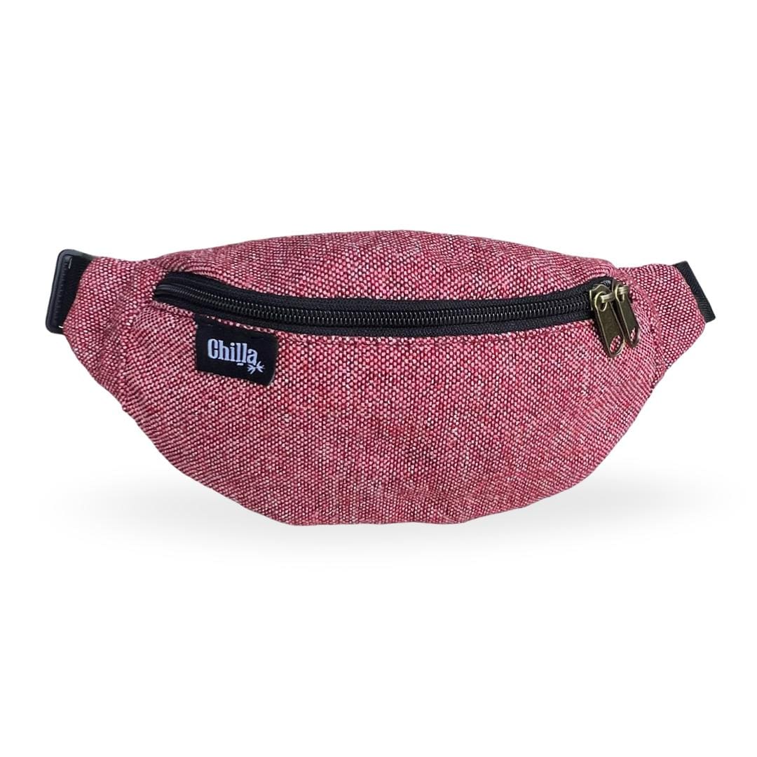 Red-Burgundy Canvas Roni Fanny Pack