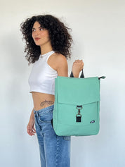 תיק גב סטודנטס בינוני מנטה