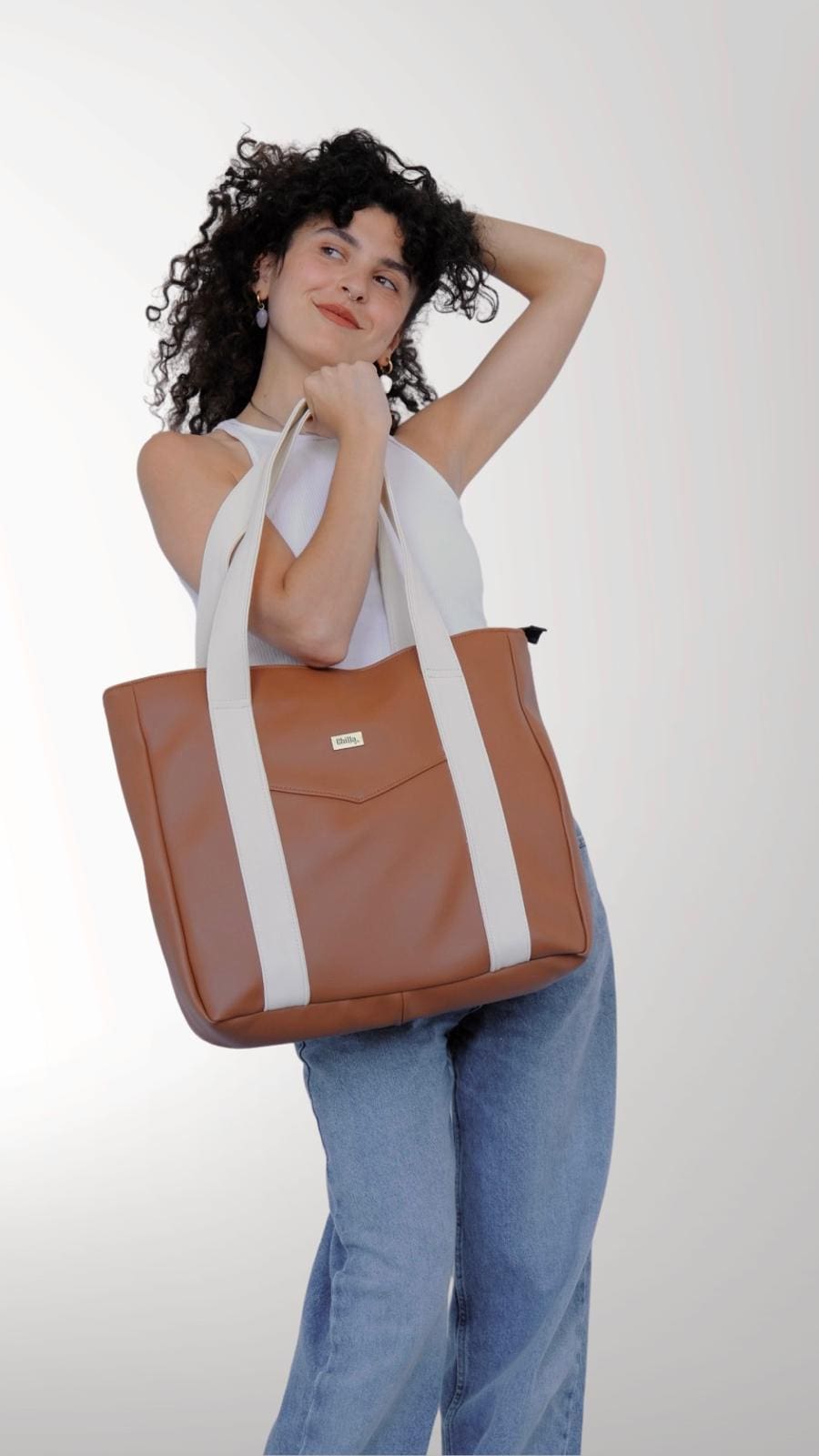 תיק צד גדול ללימודים NOKO קאמל מושלם