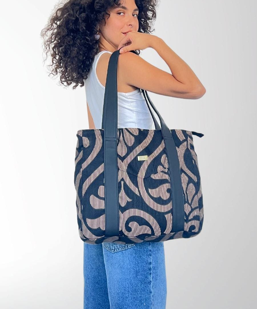 תיק צד גדול ללימודים NOKO עיטורים