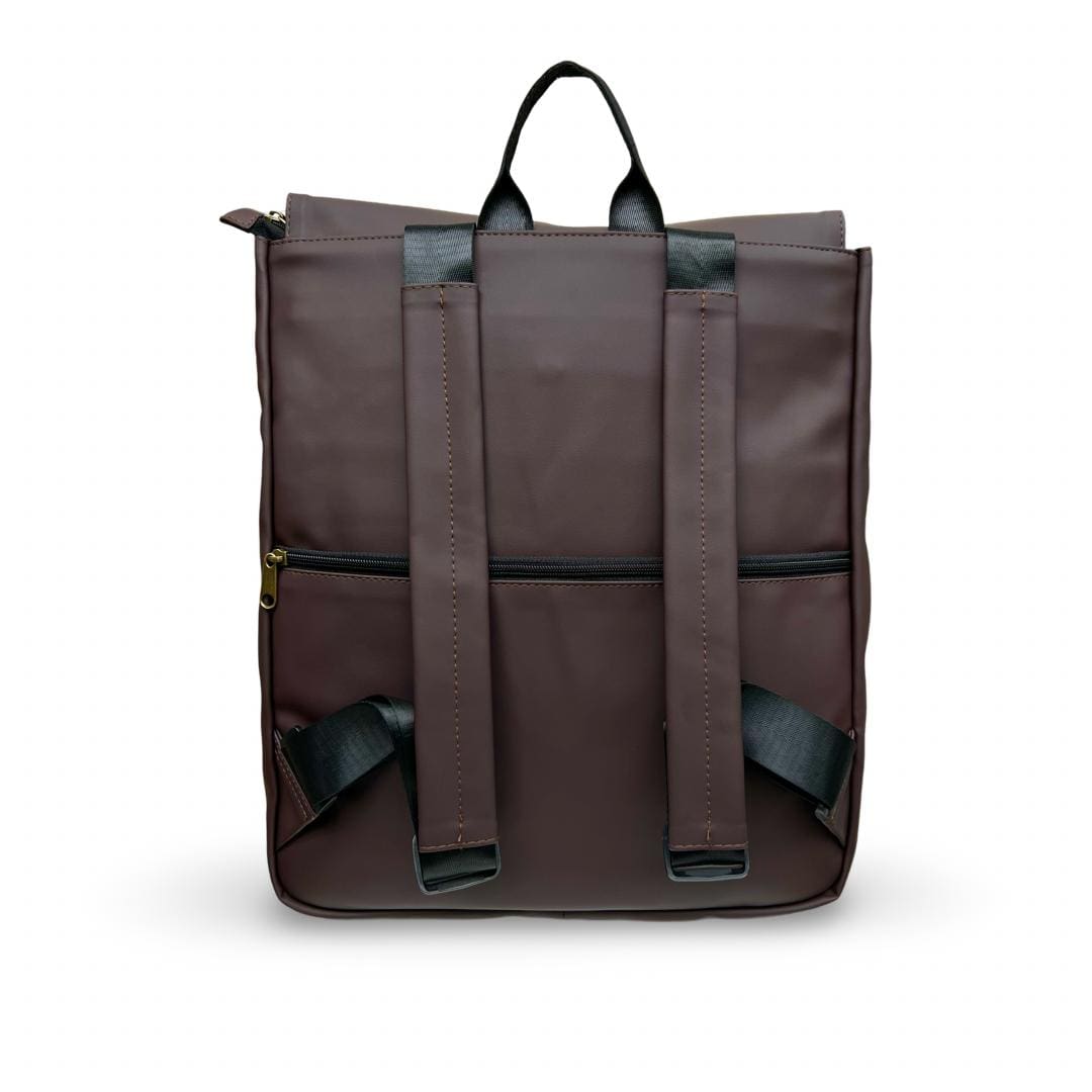 Large Chocolate Brown Students Backpack