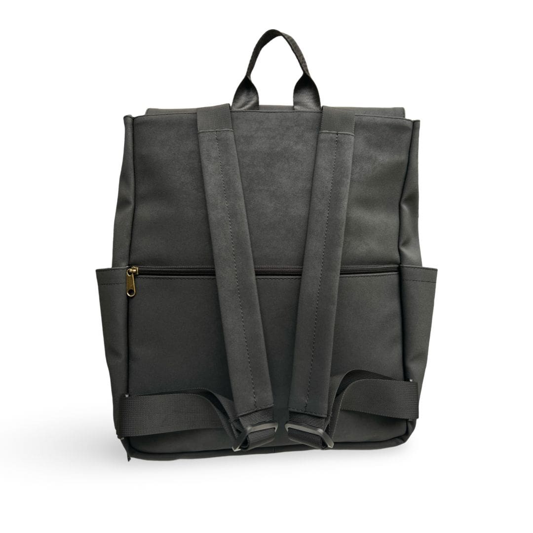 Black Nubuck Large Unicorn Backpack