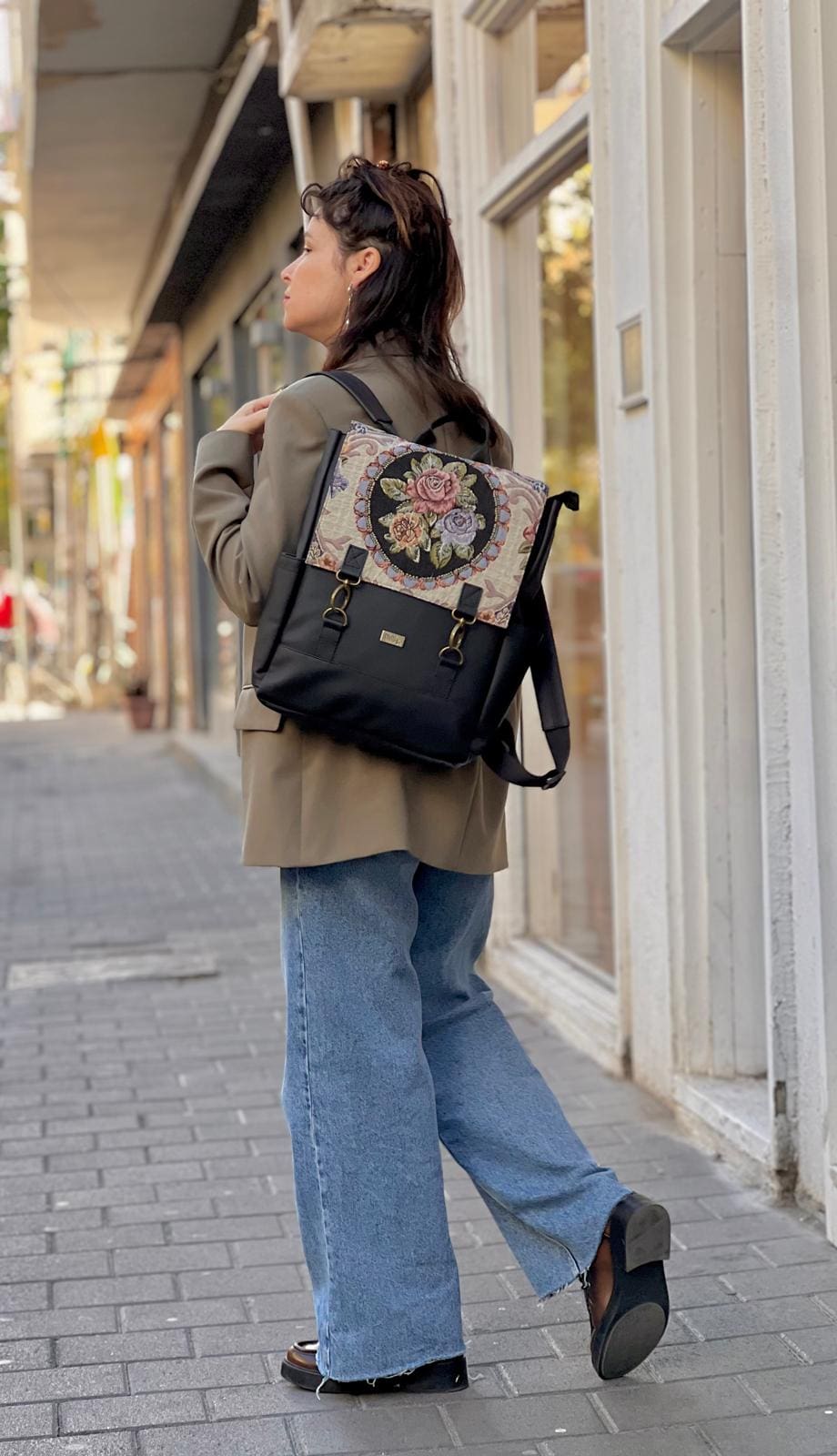 תיק גב Unicorn גדול וינטייג'