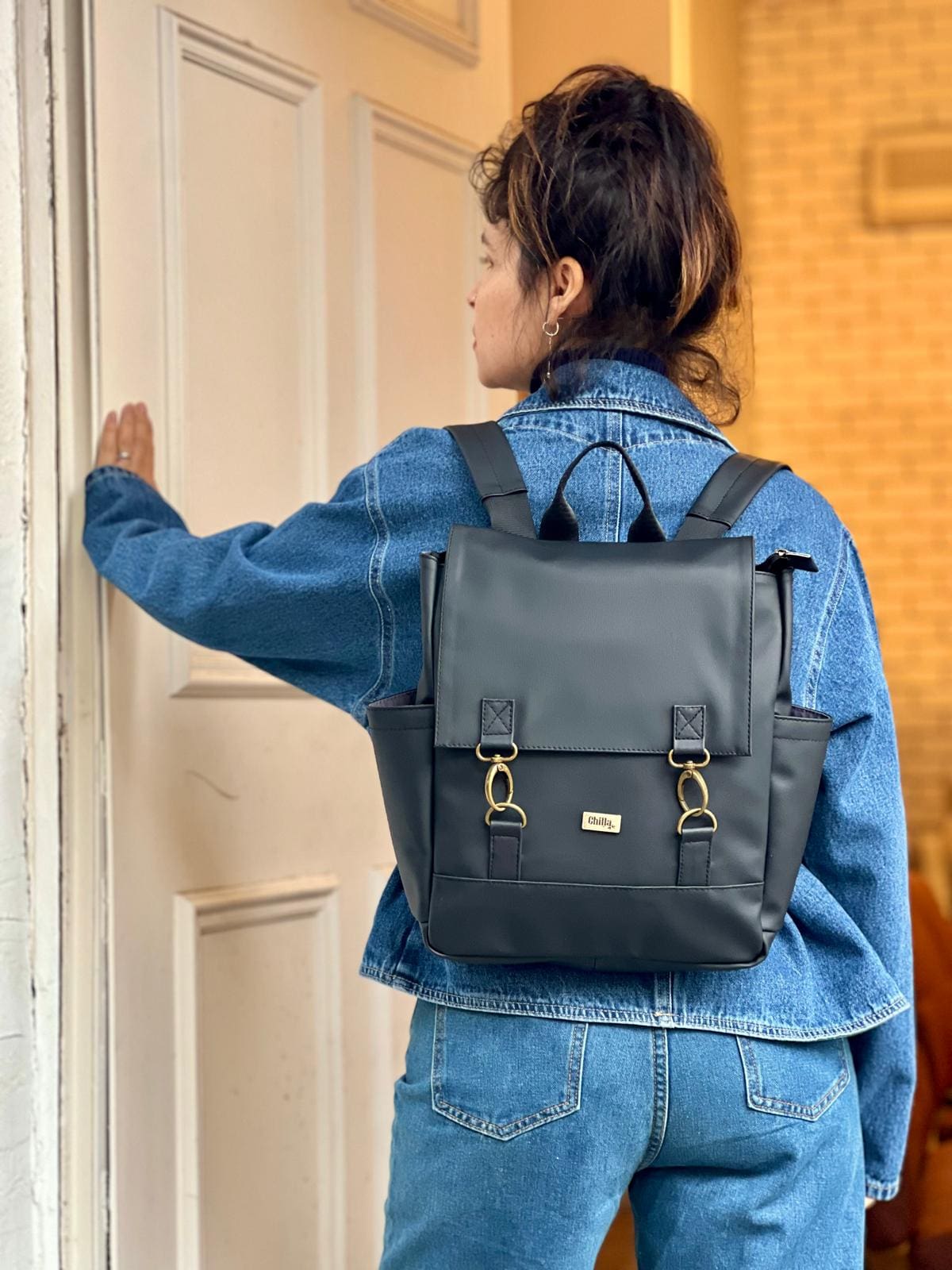 Black Mini Unicorn Backpack