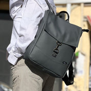 תיק גב סטודנטס בינוני אפור כהה