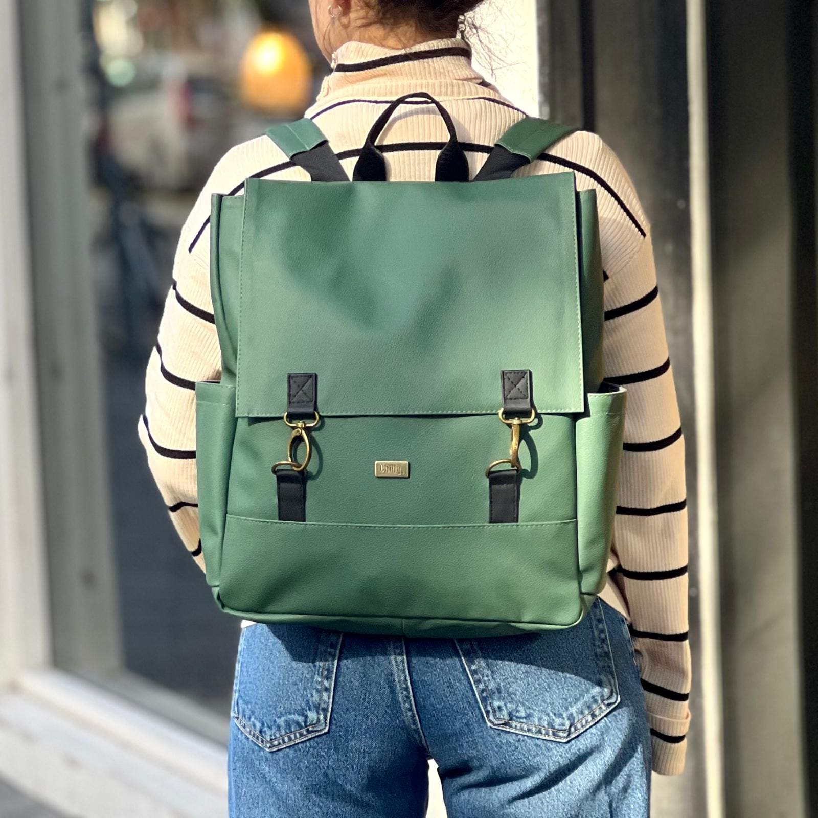 תיק גב Unicorn גדול ירוק