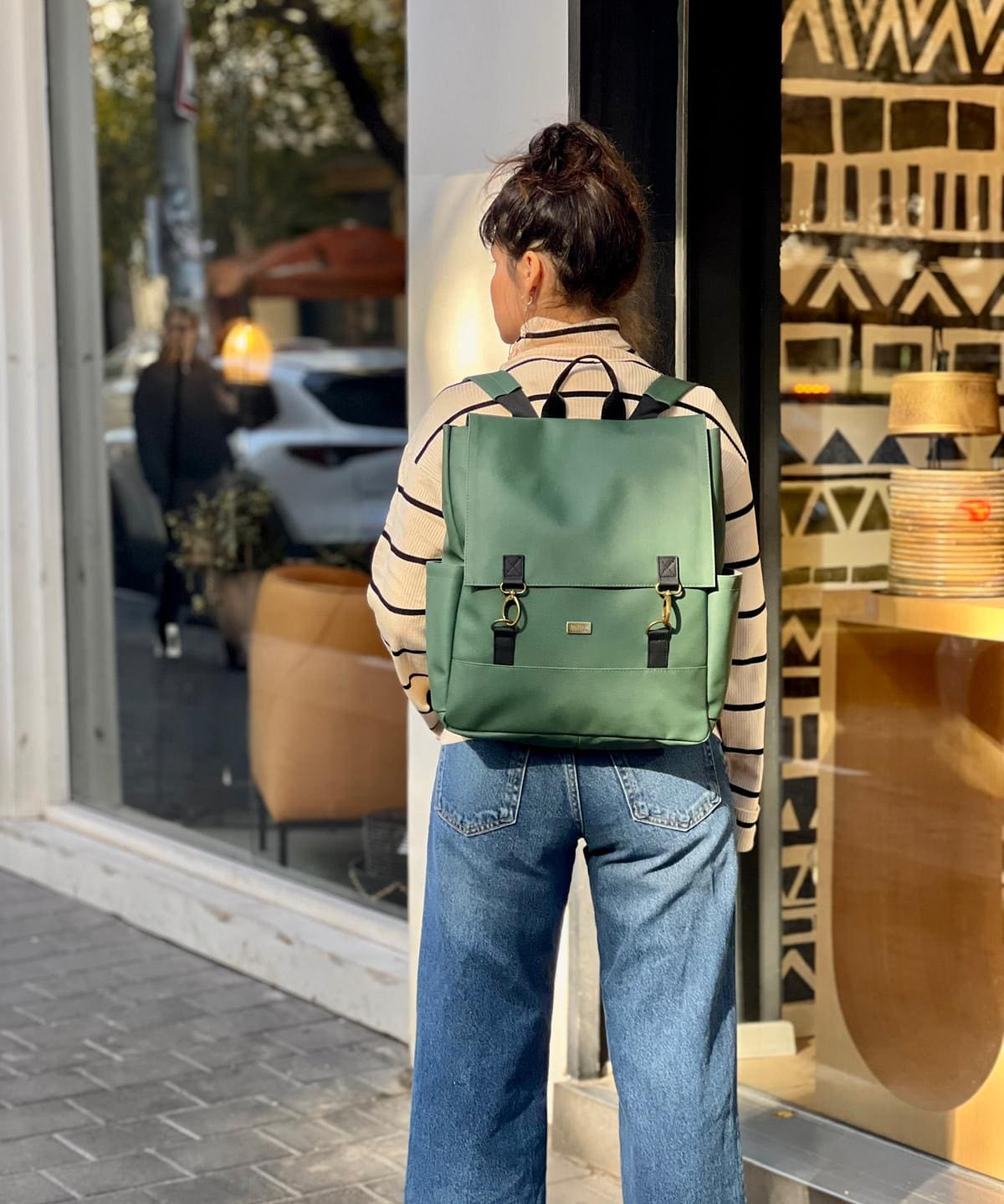 תיק גב Unicorn גדול ירוק