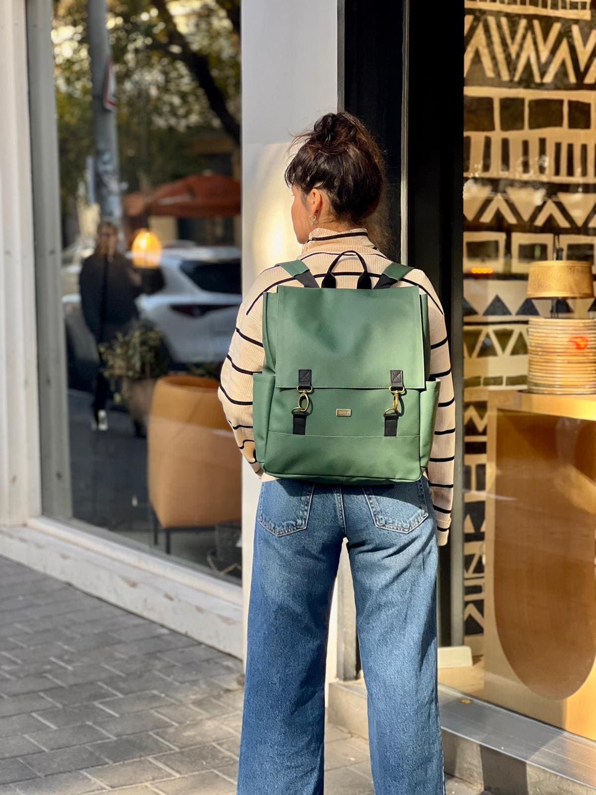 תיק גב Unicorn גדול ירוק