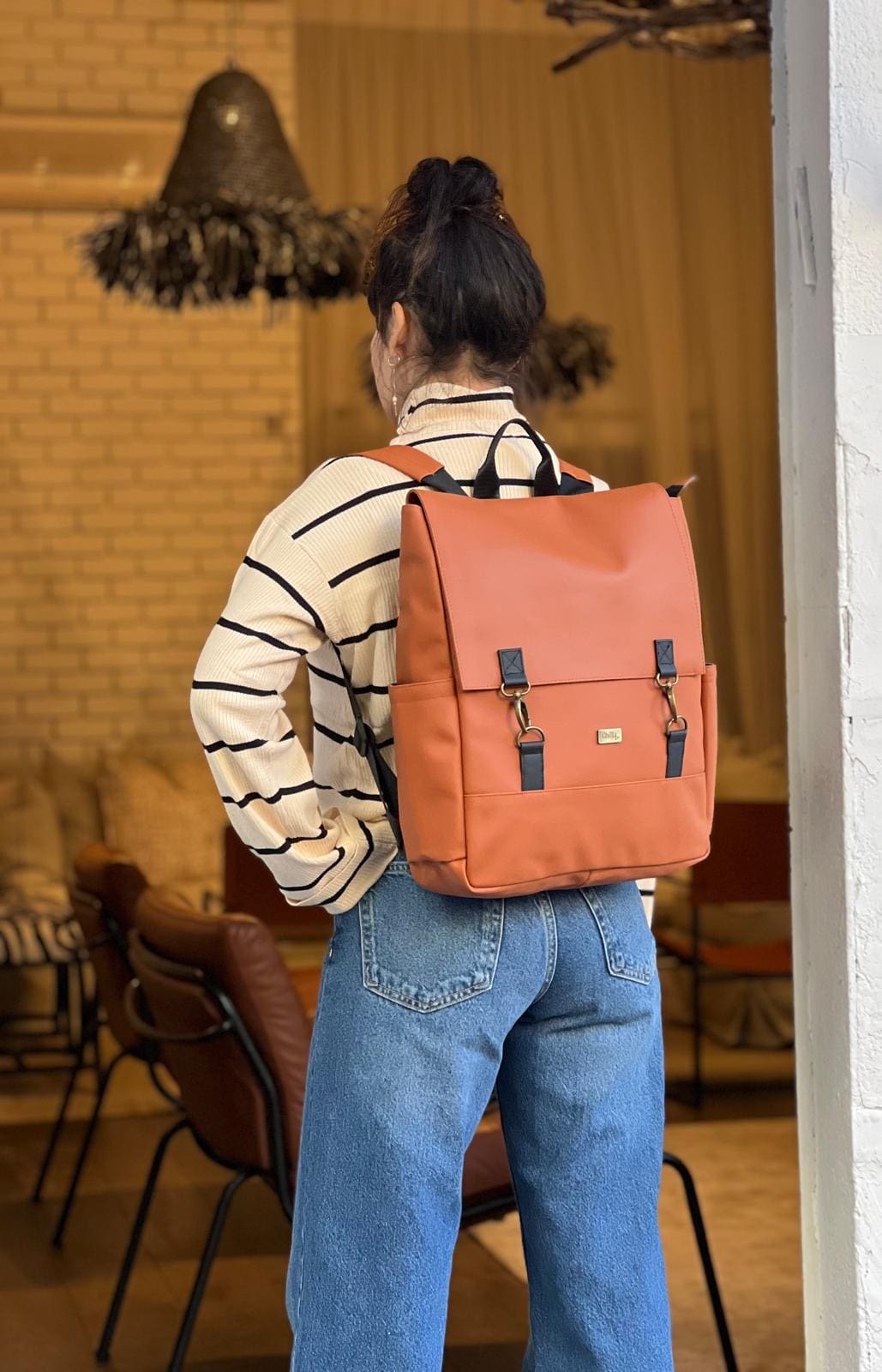 Terracotta Large Unicorn Backpack