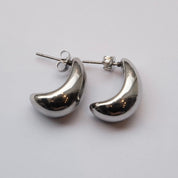 עגילי לונה כסף