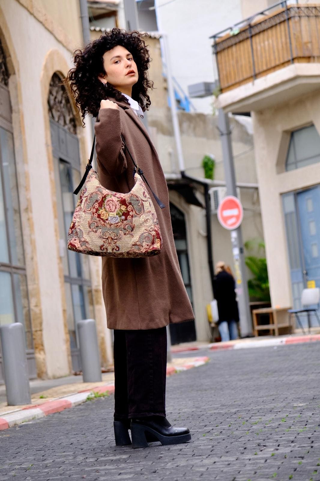 תיק צד Renée גובלן מרוקאי