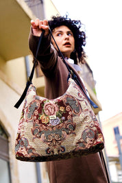 תיק צד Renée גובלן מרוקאי