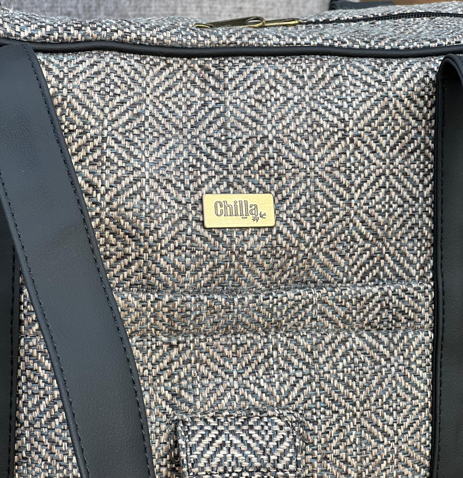 תיק החתלה Ita אפור טוויד