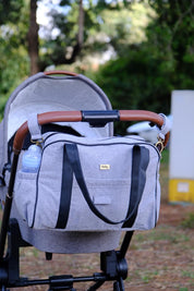 תיק החתלה Ita אפור קנבס