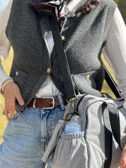 תיק החתלה Ita אפור קנבס