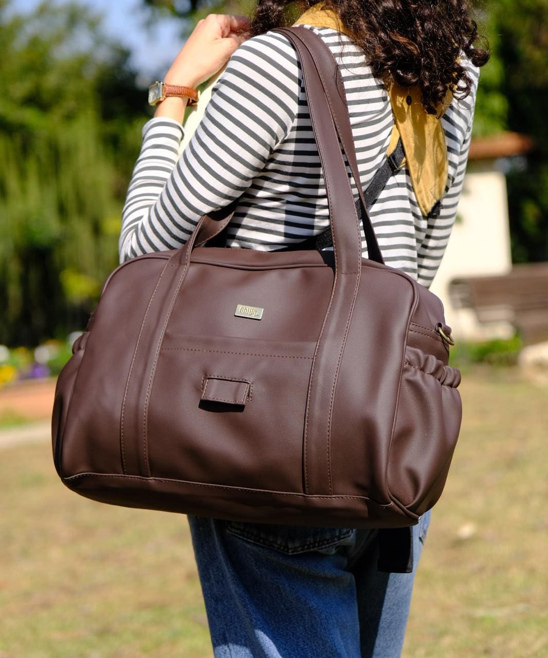 תיק החתלה Ita חום שוקולד