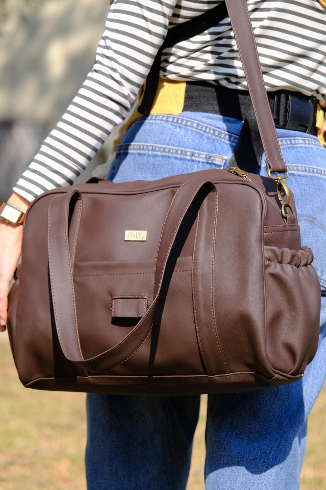 תיק החתלה Ita חום שוקולד