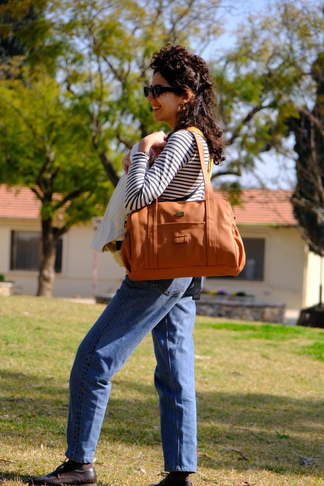 תיק החתלה Ita כתום חמרה