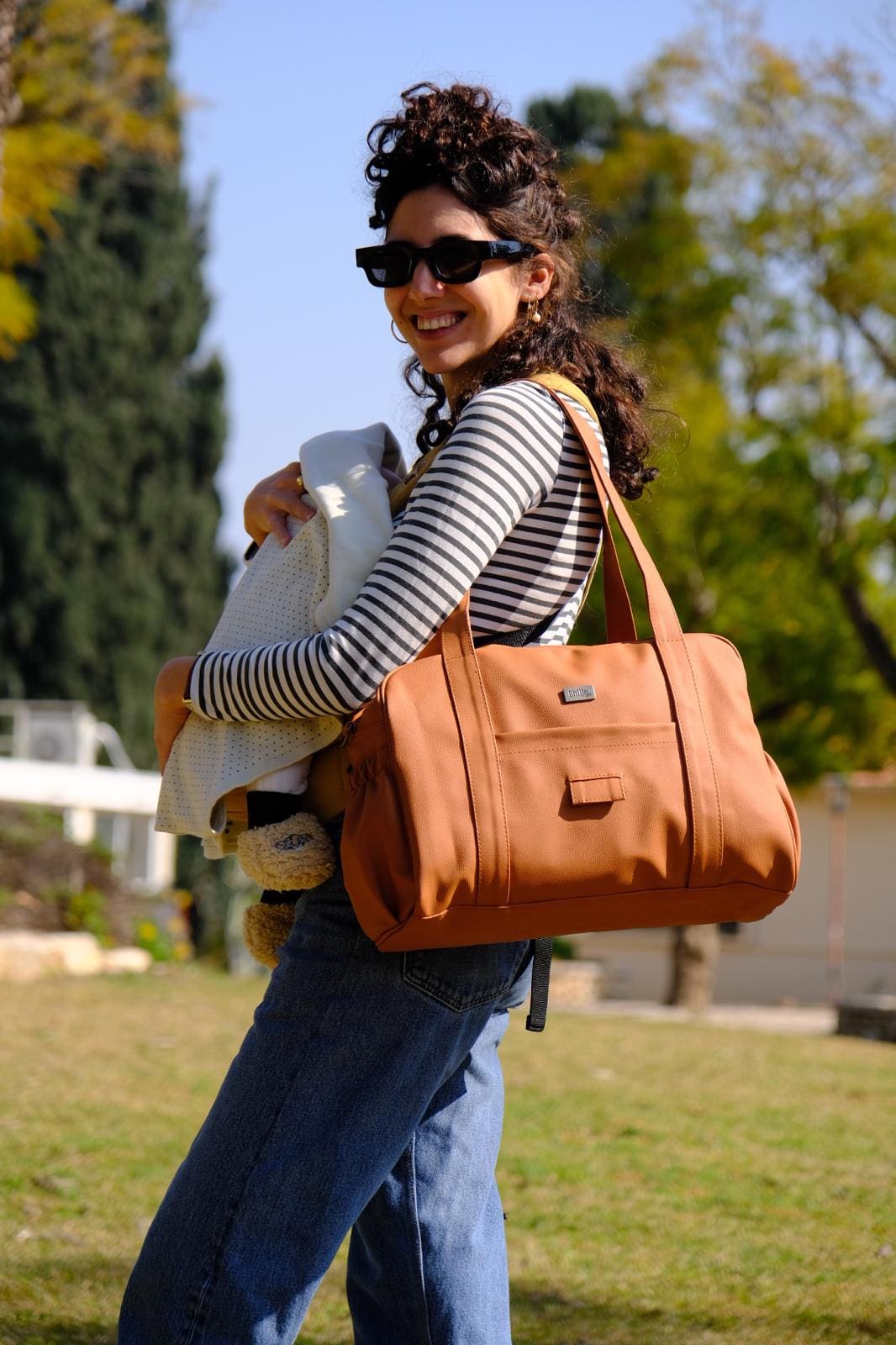 תיק החתלה Ita כתום חמרה