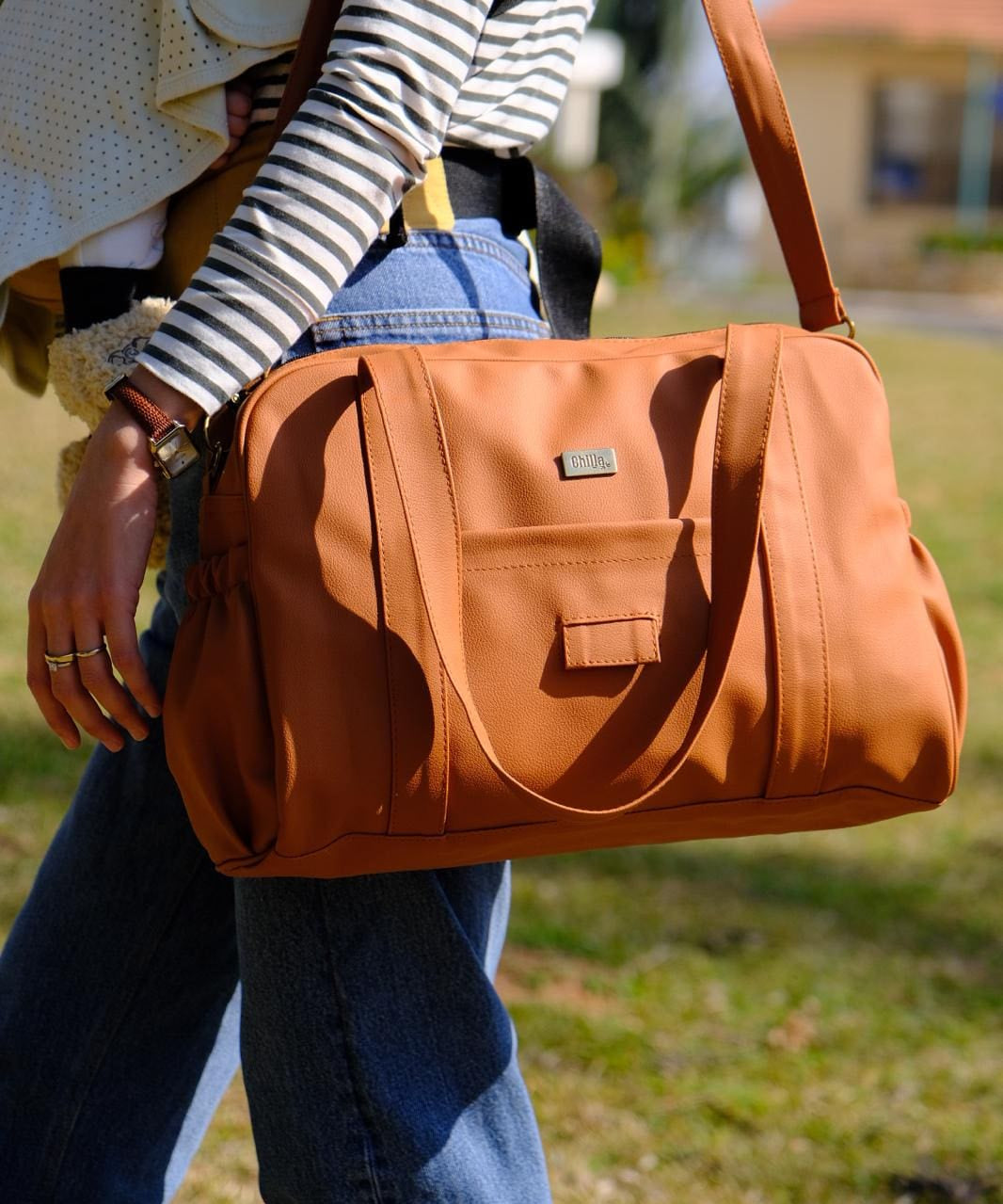 תיק החתלה Ita כתום חמרה